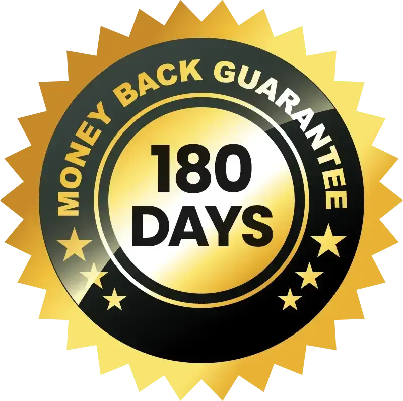PRIME BOOST Money Back Badge